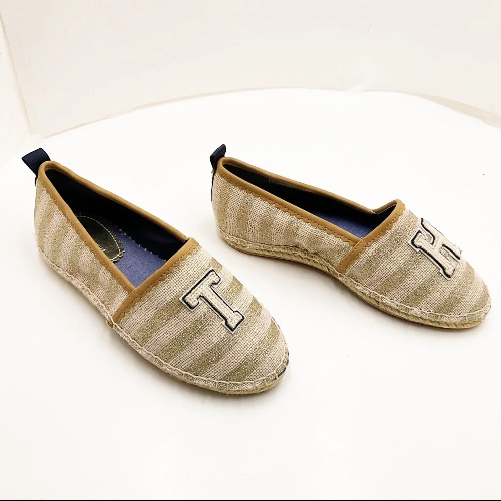 🆕 {Tommy Hilfiger} Logo Embellished Espadrilles